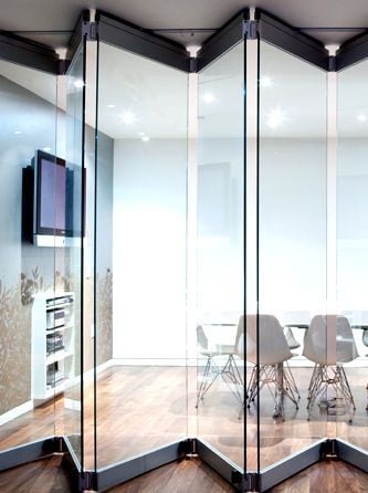 Glass Sliding / Sliding Folding Partitions