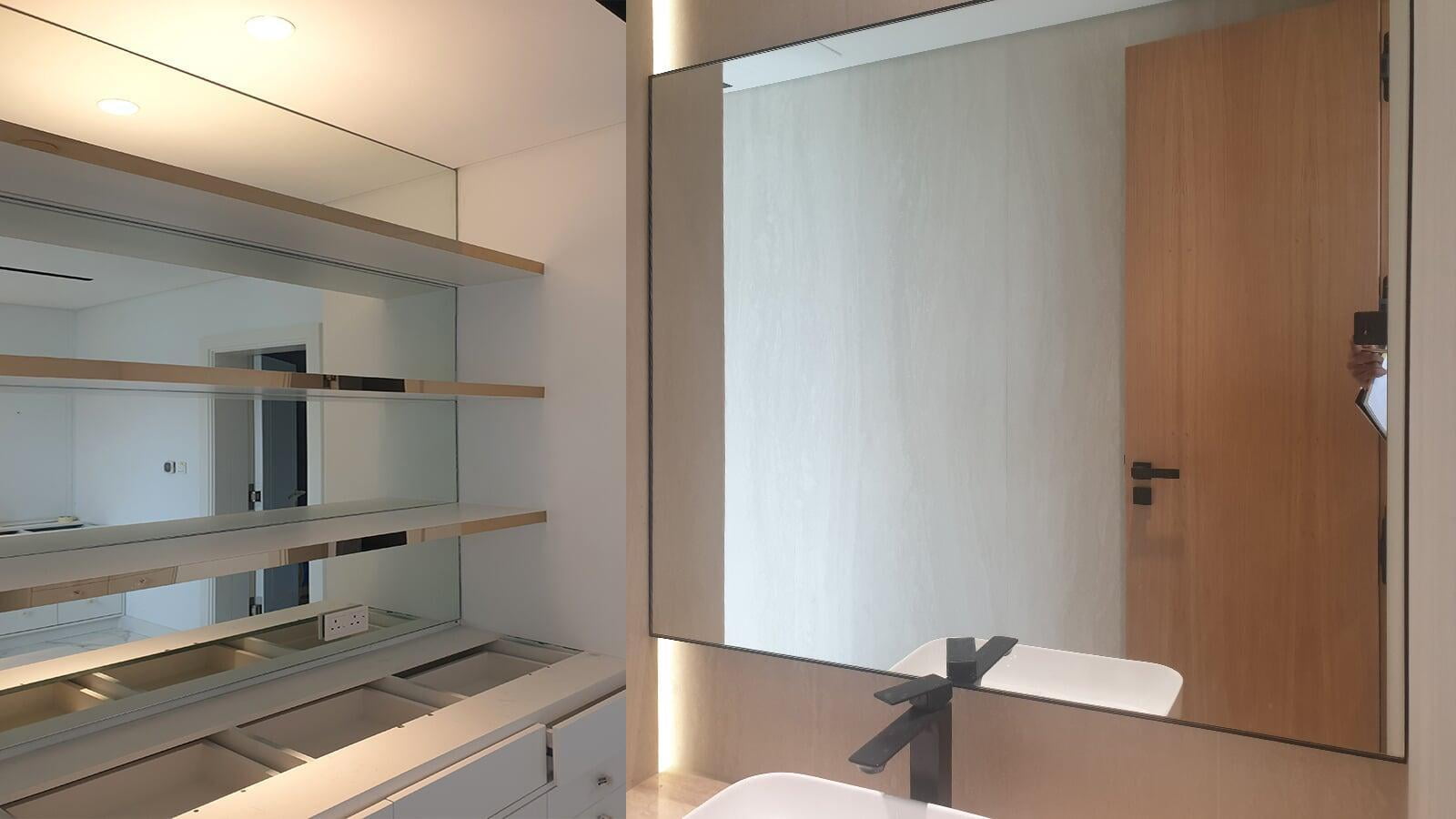 Metal Shelving & Vanity Mirrors