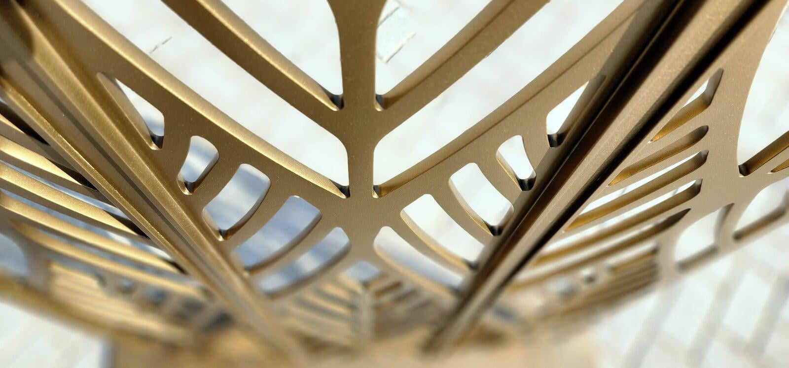 Composite Metallic Coating on MDF Mashrbiya